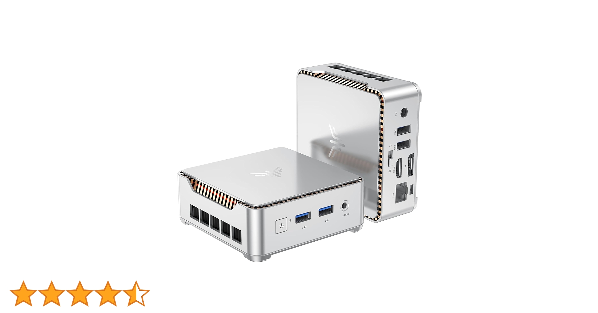 NIPOGI Mini PC 本体 N95 512GB SSD RAM16GB NIPOGI Mini Desktop Computer 4K Mini PC Intel 12th Alder